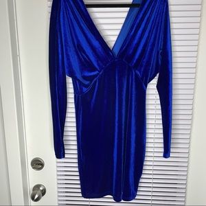 ROYAL BLUE DRESS